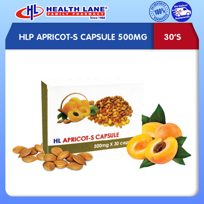 HLP APRICOT-S CAPSULE 500MG (30'S)